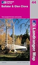 Ballater and Glen Clova (Landranger Maps)