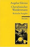 Cherubinischer Wandersmann: Kritische Ausgabe