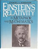 Einstein's relativity in metaphor and mathematics