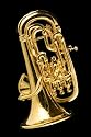 Euphonium Pin - 24k Gold Plated