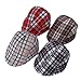 Bigood Child Flat Cap Hat Gatsby Ivy Newsboy Ascot Peaked Plaid Berets