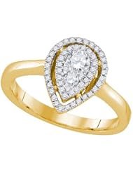 0.39CTW-DIA FASHION RING