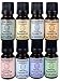 Gift Set Essential Oil Top 8-10ml (Spearmint, Lemon, Tea Tree, Sweet Orange, Grapefruit, Eucalyptus, Peppermint, Lavender)