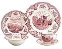 Johnson Brothers Old Britain Castles Pink 5-Piece Place Setting