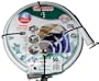 Gilmour 12 Series 5 Ply Marine & Recreation Hose 5/8 Inch x 50 Feet 12-58050 White w/Aqua Stripe