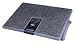 Fellowes Premium Ergonomic Foot Rest - Graphite Carpet - 1 Knob Adjustment