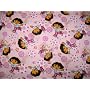 Fitted Crib / Toddler Sheet - Dora Pink - Made In USA