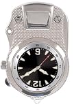 9500SKX-gunmetal dial- clip-on watch