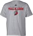 Search : Portland Trail Blazers Gray Adidas True T-Shirt
