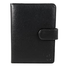 Modern-Tech Black Faux Leather Executive Wallet with Business/ Credit Card Slots for Amazon Kindle 4