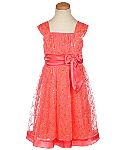 Cheap My Michelle Girls 7-16 Glitter Overlay Dress Cheap My Michelle Girls 7-16 Glitter Overlay Dress