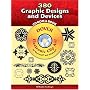 380 Graphic Designs and Devices CD-ROM and Book (Electronic Clip Art)