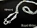 【ROYAL ORDER】 #1 RECTANGULAR NECKLACE 18　ロイヤルオーダー/シルバーアクセサリー/SN320-18