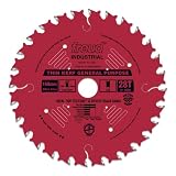 Freud LU86R006M20 Perma-Shield Coated Thin Kerf General Purpose Saw Blade for Festool Saws, 20mm Arbor 160mm by 28-Teeth ATB