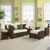 Home Styles 5402-200 / 5402-20 / 5402-50 / 5402-90 / 5402-22 Cabana Banana Chair, Ottoman and Loveseat in Cocoa