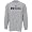 adidas Michigan Wolverines Ash Practicewear Football Long Sleeve T-shirt