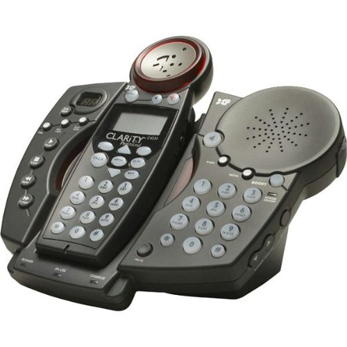 Amplified Cordless Telephone With Led Screen