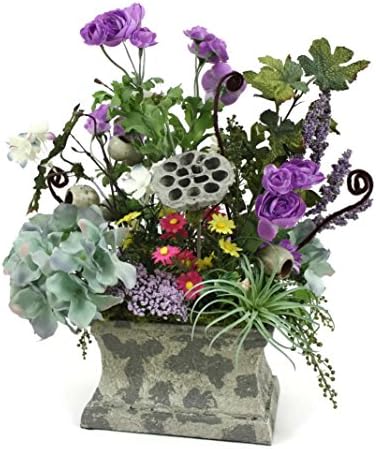 Silk Floral Arrangement, Custom Designed, Handcrafted - Easter Parade in our Patique Collection