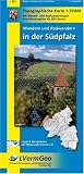  : Topographische Sonderkarten Rheinland-Pfalz: Topographische Karten Rheinland-Pfalz, Wandern und Radwandern in der S&uuml;dpfalz: Topographische Karte mit Wander- ... Koordinatengitter f&uuml;r GPS-Nutzer