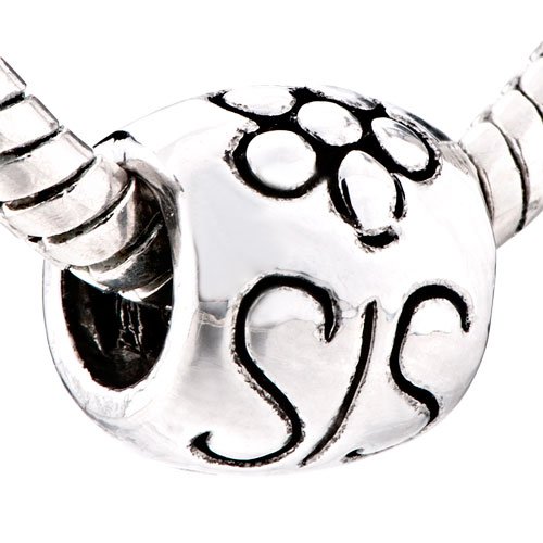 Pugster Sis Barrel Flower Bead Pandora Oriana Biagi Compatible