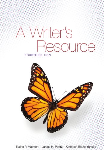 A Writer's Resource, 4th edition