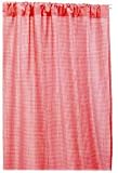 Tadpoles Basics Gingham Drapes 84" - Red