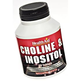 HealthAid Choline & Inositol - 60 Tablets