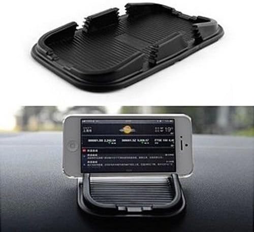 BESTBY Anti Slip Sticky Pad Dash Mount with 2 Slots for Smartphones PDAs and GPS (2PCS)