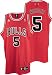 Andres Nocioni Jersey: adidas Red Swingman #5 Chicago Bulls Jersey - Medium