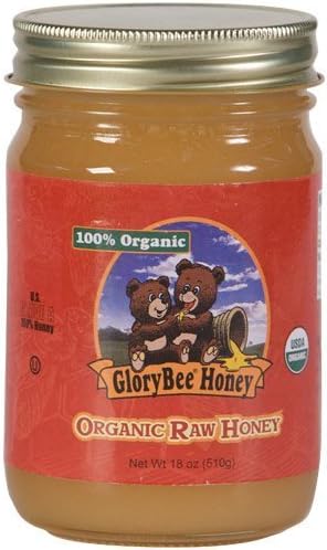 Glorybee Raw Clover Honey (6/18oz) by Glorybee Foods