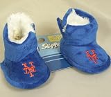 New York Mets MLB Baby High Boot Slippers