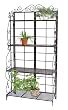 Panacea Products Bakers Rack Plant Stand, Brushed Bronze