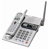 Panasonic KX-TG2356S 2.4 GHz Cordless Phone with Answering Device and Talking Caller ID (Silver)