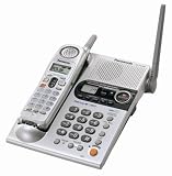 Panasonic KX-TG2356S 2.4 GHz Cordless Phone with Answering Device and Talking Caller ID (Silver)