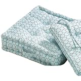 Rings Floor Cushion (17 x 17 x 4) - Blue