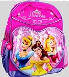 Disney Princess Pink & Lavender Satin Hearts Backpack 22859