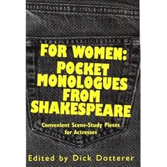 For Women: Pocket Monologues from Shakespeare