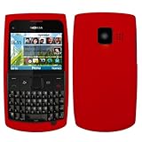 Red Silicone Case / Skin / Cover for Nokia X2 / X2-01