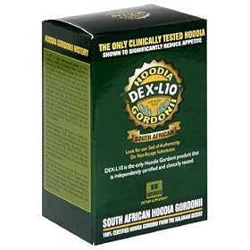 Hoodia Gordonii DEX-L10 South African Hoodia Gordonii, Capsules, 60-Count Bottle