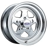 Cragar 3415034: Wheel, Street Star, Steel, Chrome, 15 in. x 10 in., 5 x 4.75 in. Bolt Circle, 4.25 in. Backspace, Each