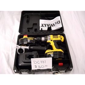 DEWALT DC987KA 18-Volt Ni-Cad 1/2-Inch Drill/Driver Kit