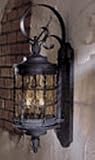 Minka Lavery 8881-39 mallorca Lantern Mediterranean Iron 8-3/4W x 28-5/8H x 11-3/8Ext.