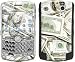 Benjamins (Dollar Bill) Design Protective Skin Decal Sticker for Blackberry Curve 8300/ 8310/ 8320 Cell Phones