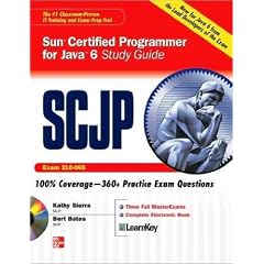 (SCJP Sun Certified Programmer for Java 6 Study Guide: Exam (310-065) [With CDROM]) By Sierra, Kathy (Author) Hardcover on (06 , 2008)
