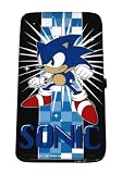 Sonic The Hedgehog SEGA Blue Checks Hinge Wallet