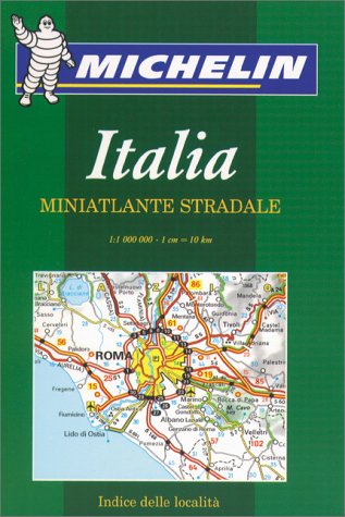 Michelin Italy Mini-Spiral Atlas & Atlases)