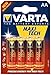 Varta Batterie MAX TECH Mignon (4-er Blister R6)