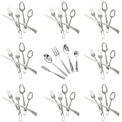 Henckels 45 PC Bellasera Flatware Set