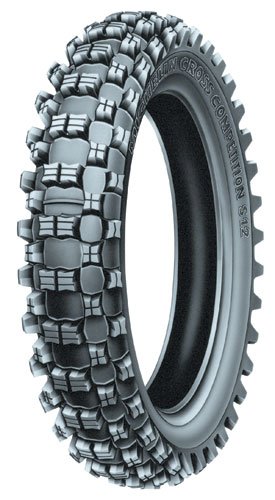 Michelin S12 XC Motocross Rear Tire - 120/90-18