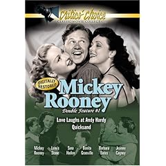Mickey Rooney Double Feature, Vol. 1: Love Laughs at Andy Hardy/Quicksand